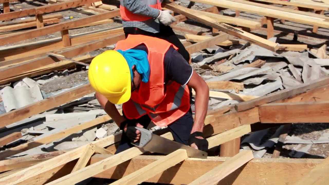 В Могилёвской детской школе искусств Nº4 проходит капитальный ремонт кровли