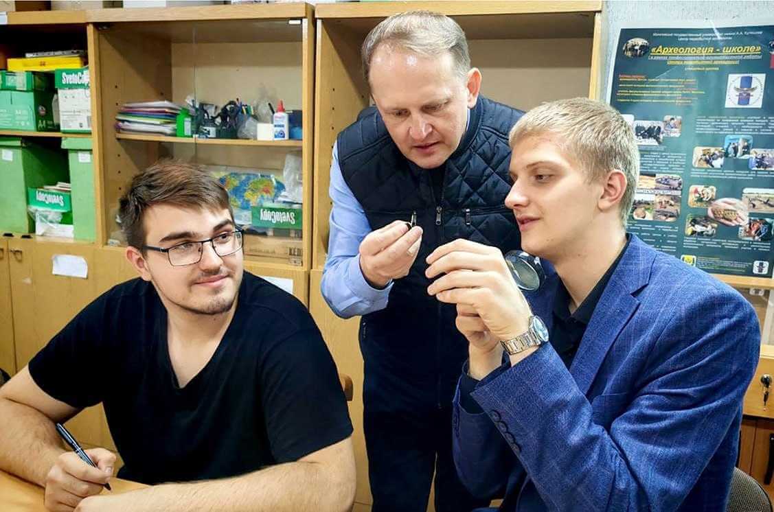 Могилевские археологи нашли редкий артефакт каменного века