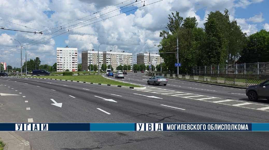 На площади Космонавтов в Могилеве изменили схему движения на кольце