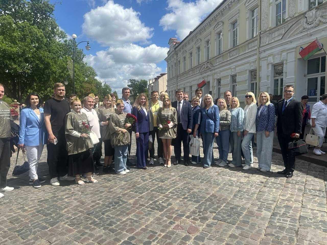Могилёвская делегация - на юбилейном фестивале национальных культур в Гродно