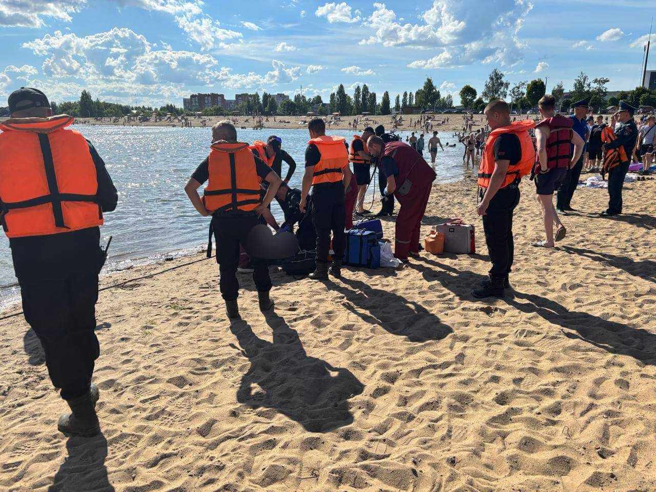 В Могилеве на Святом озере утонул подросток