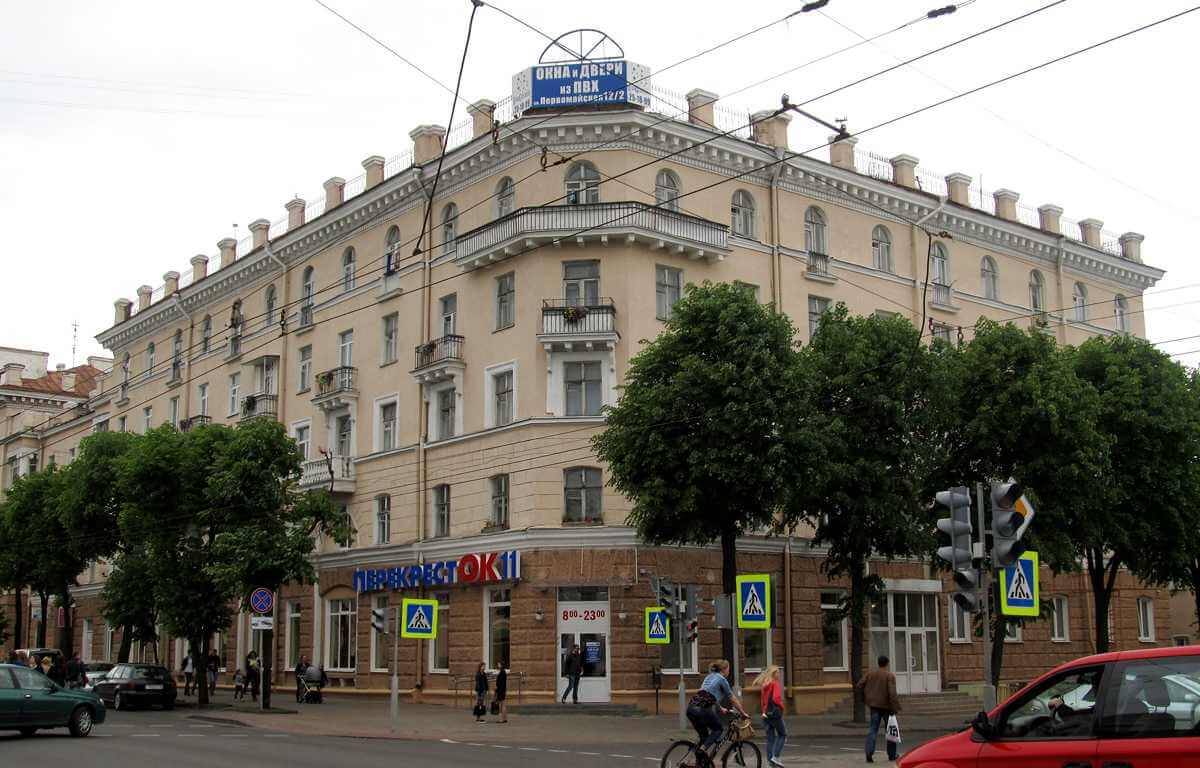 Скоро завершится ремонт дома по ул.Первомайской, 9/2 в Могилеве