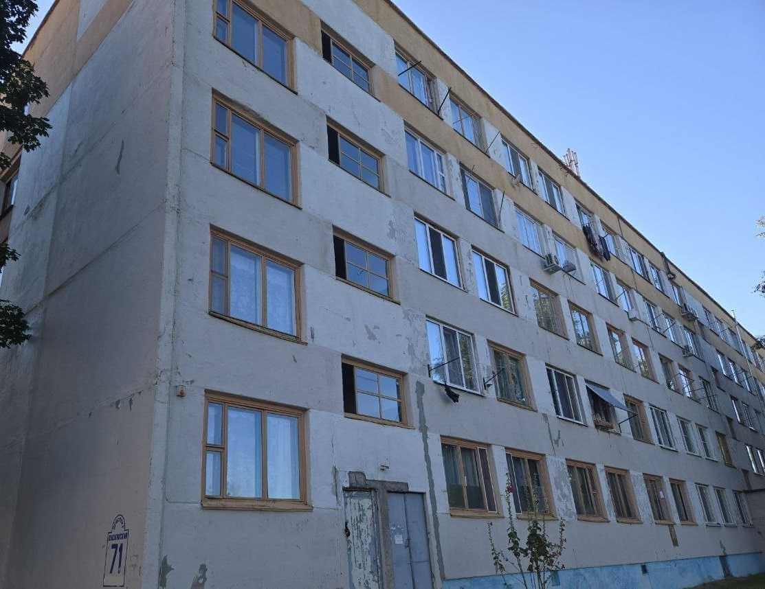 В Могилеве на проспекте Пушкина горело общежитие
