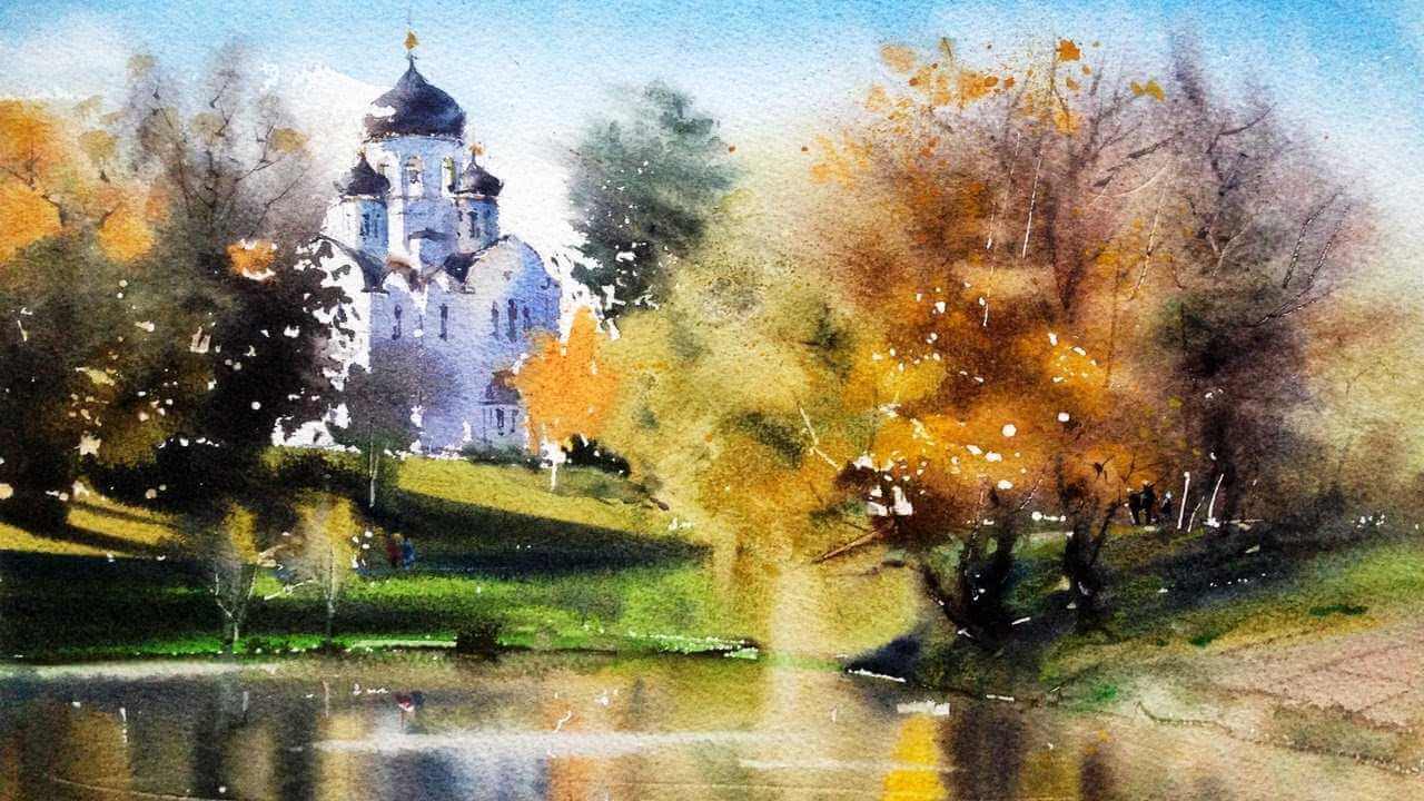Мастер-класс по акварельной живописи состоится 25 июля в музее Могилева