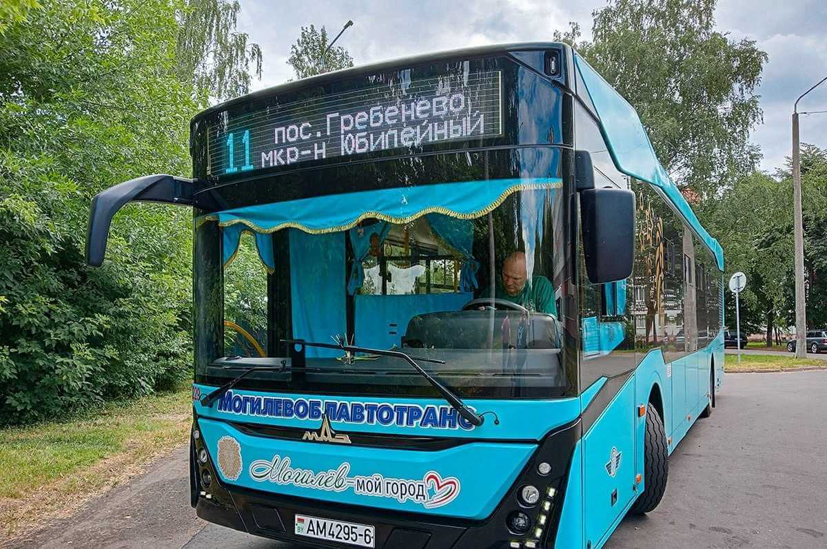 В Могилеве появился новый автобус